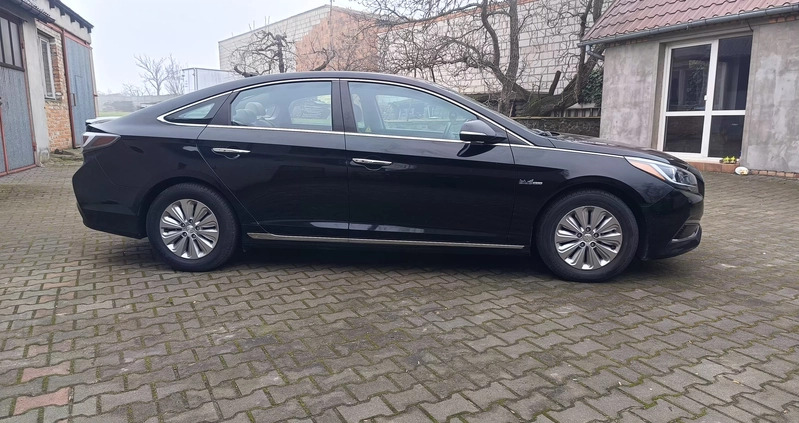 Hyundai Sonata cena 64900 przebieg: 136000, rok produkcji 2017 z Gostyń małe 379